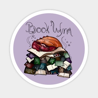 Book Wyrm Magnet